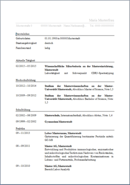 babyzimmer beispiel lebenslauf deutsch babyzimmer beispiel lebenslauf deutsch